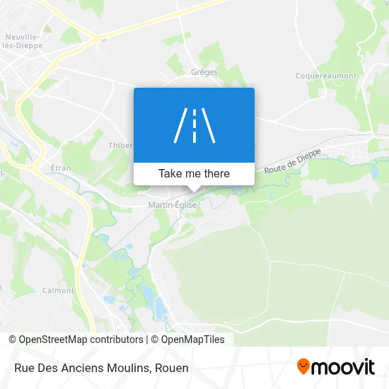 Rue Des Anciens Moulins map