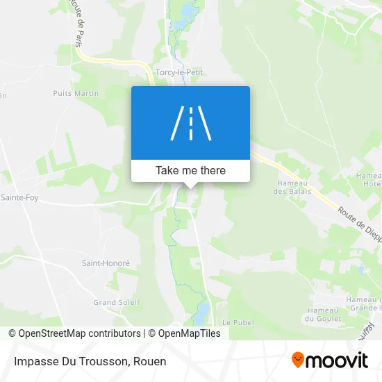 Impasse Du Trousson map