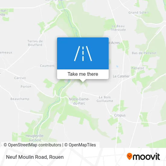 Chemin Du Neuf Moulin map