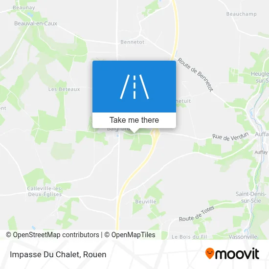 Impasse Du Chalet map