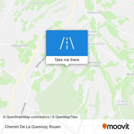 Chemin De La Quesnoy map