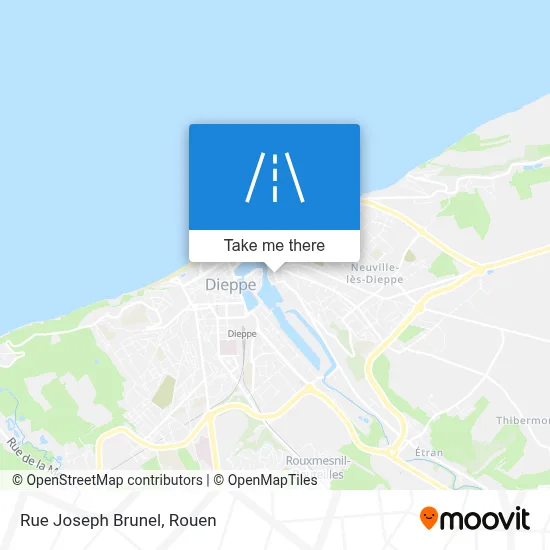 Rue Joseph Brunel map