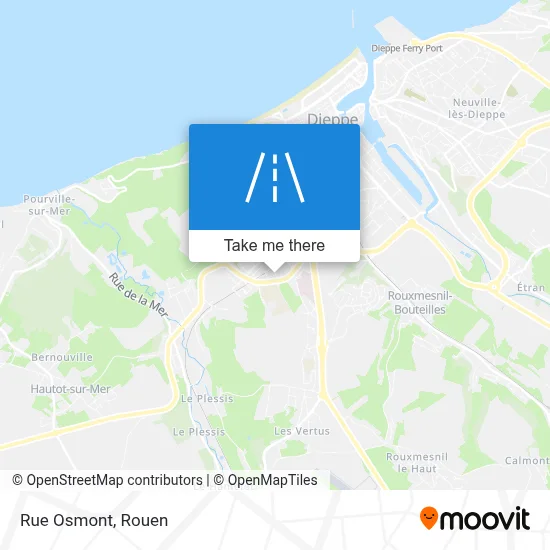 Rue Osmont map