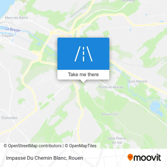 Impasse Du Chemin Blanc map