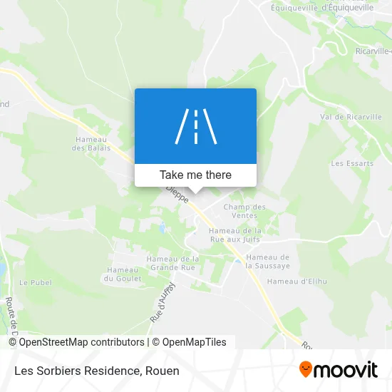 Résidence Les Sorbiers map