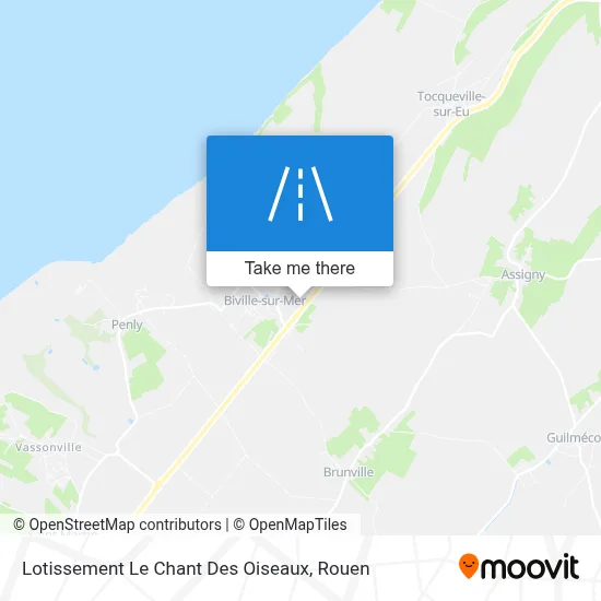 Lotissement Le Chant Des Oiseaux map
