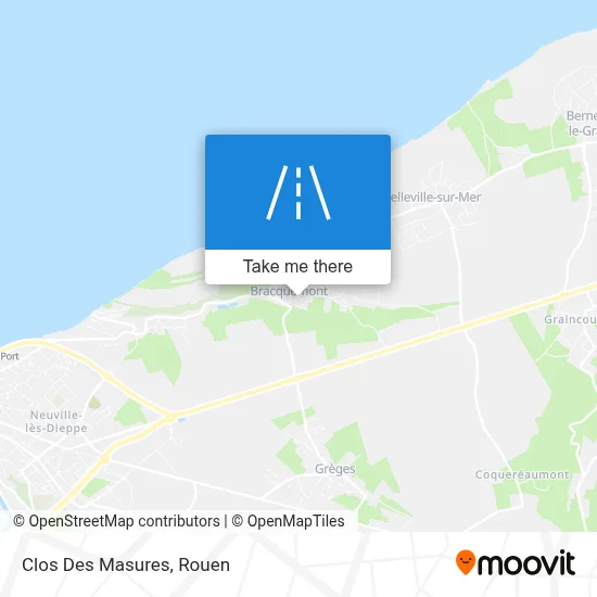 Clos Des Masures map