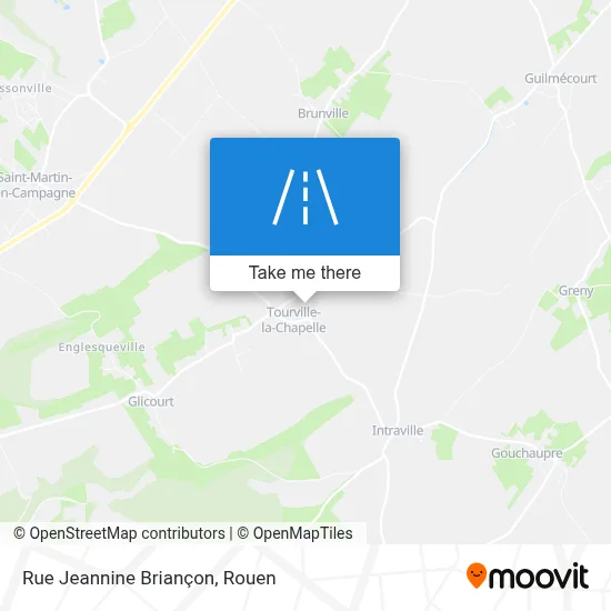 Rue Jeannine Briançon map
