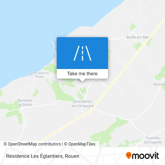 Résidence Les Églantiers map