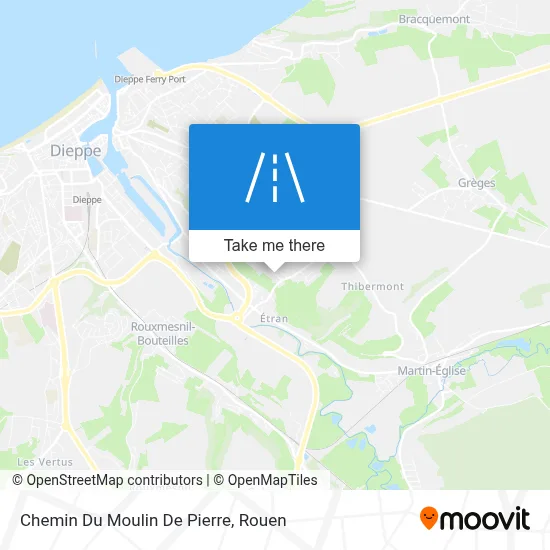 Chemin Du Moulin De Pierre map