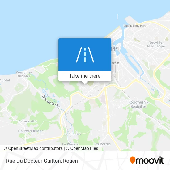 Rue Du Docteur Guitton map