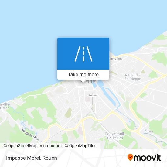 Impasse Morel map