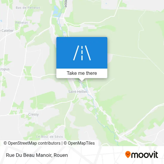 Rue Du Beau Manoir map