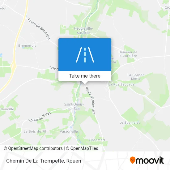 Chemin De La Trompette map