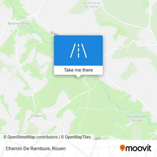 Mapa Chemin De Rambure