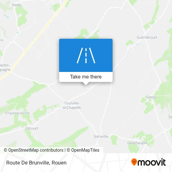 Route De Brunville map