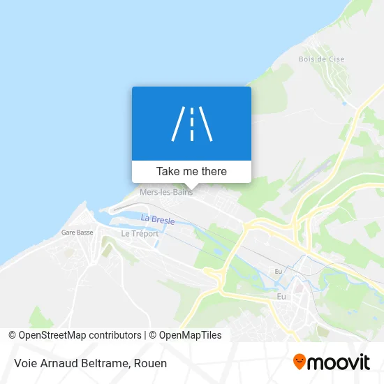 Voie Arnaud Beltrame map