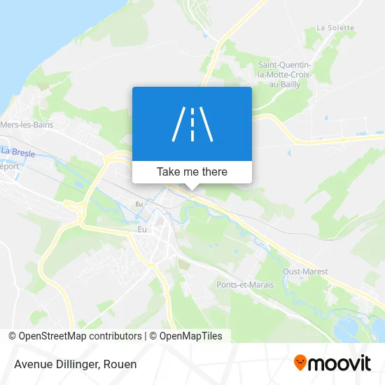 Avenue Dillinger map