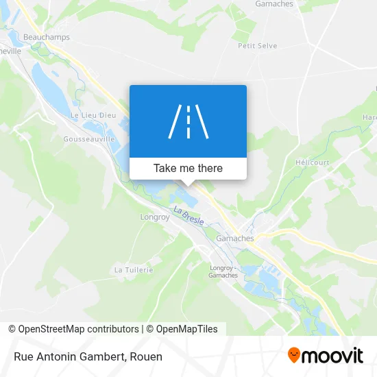 Rue Antonin Gambert map