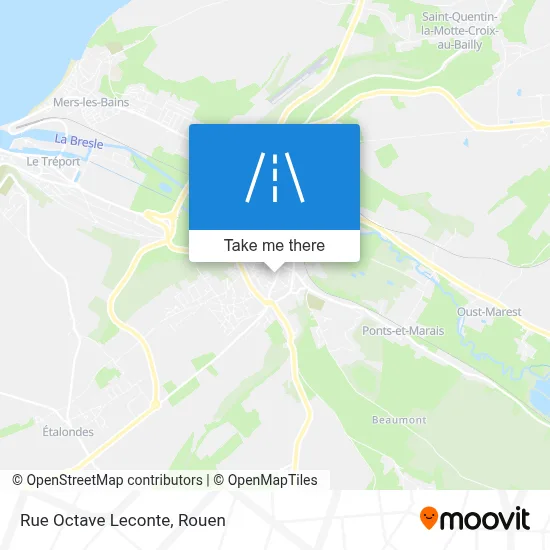 Mapa Rue Octave Leconte