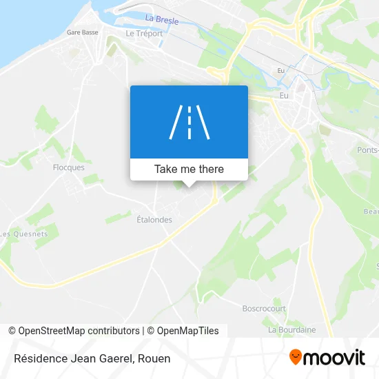 Résidence Jean Gaerel map