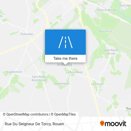 Rue Du Seigneur De Torcy map