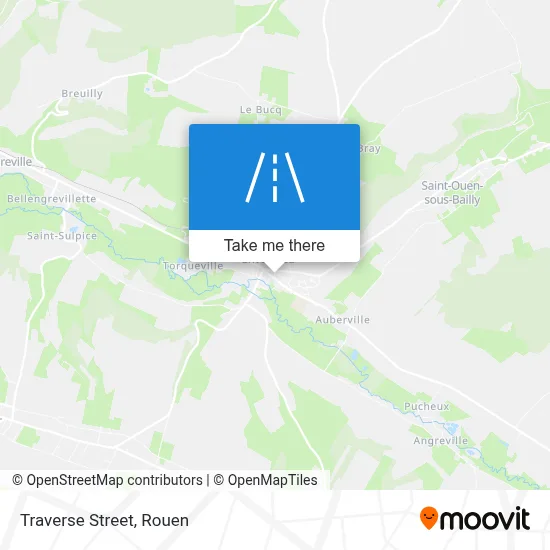 Rue Traverse map