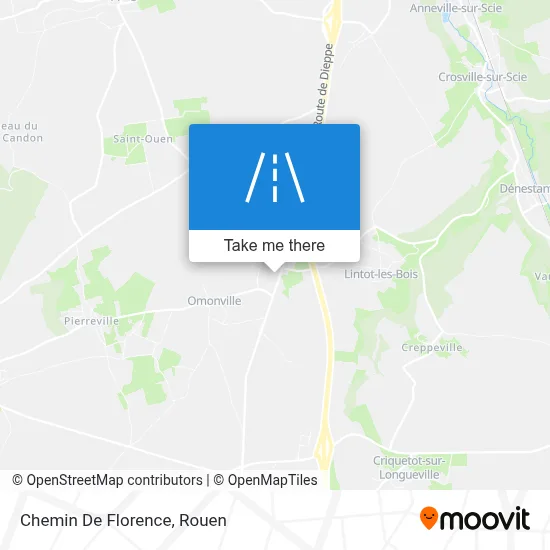 Mapa Chemin De Florence