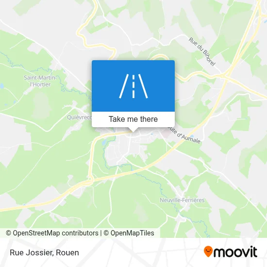 Rue Jossier map