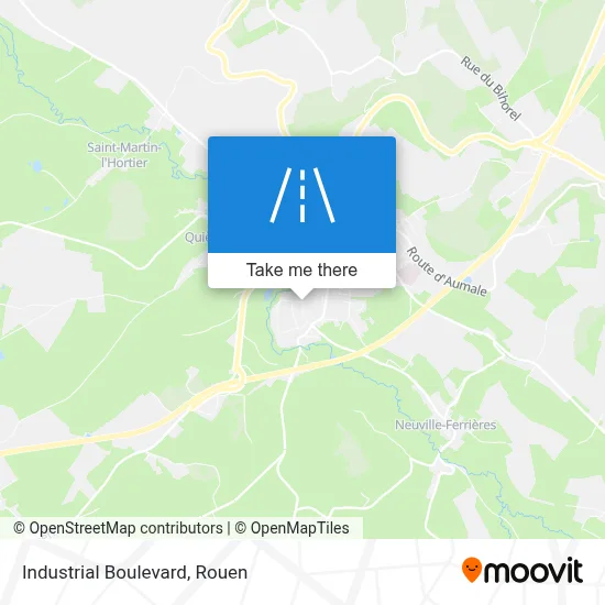 Boulevard Industriel map