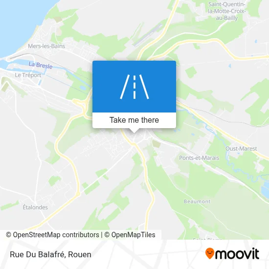 Rue Du Balafré map