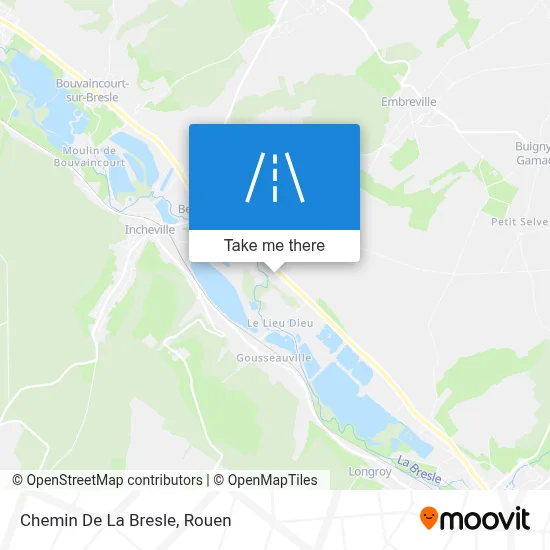 Chemin De La Bresle map