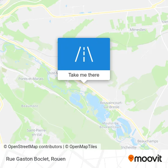 Rue Gaston Boclet map