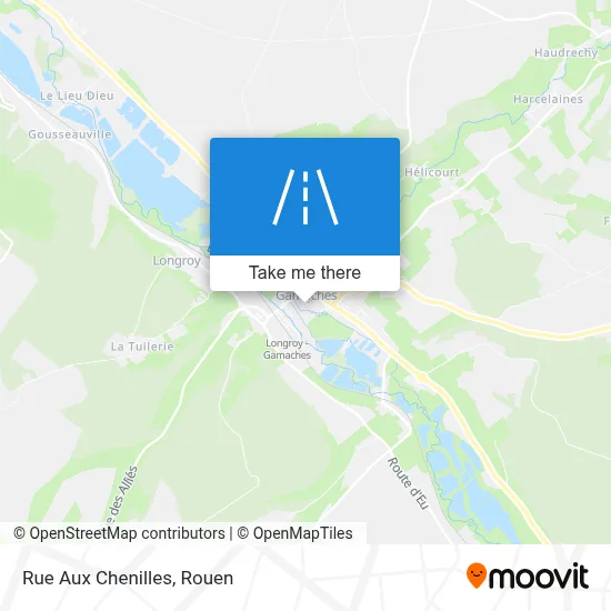 Mapa Rue Aux Chenilles