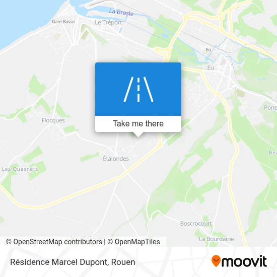 Résidence Marcel Dupont map