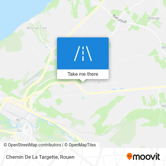 Chemin De La Targette map