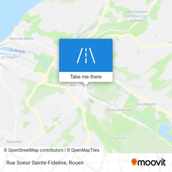 Rue Soeur Sainte-Fideline map