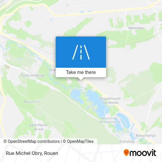 Rue Michel Obry map