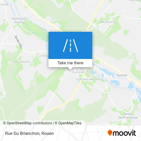 Rue Du Brianchon map
