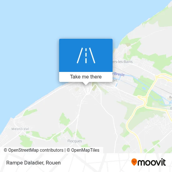 Rampe Daladier map