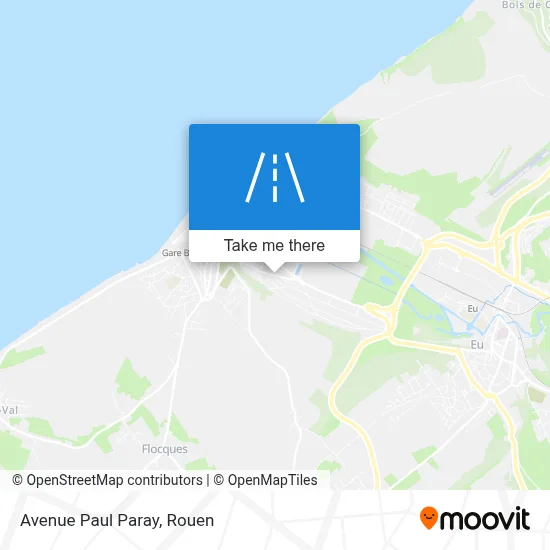 Avenue Paul Paray map