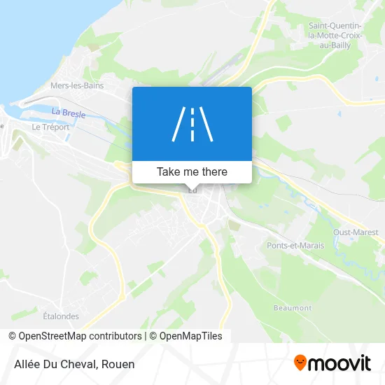 Allée Du Cheval map