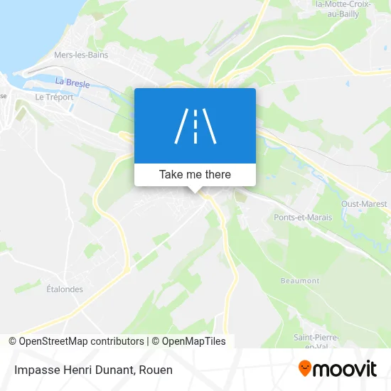 Impasse Henri Dunant map