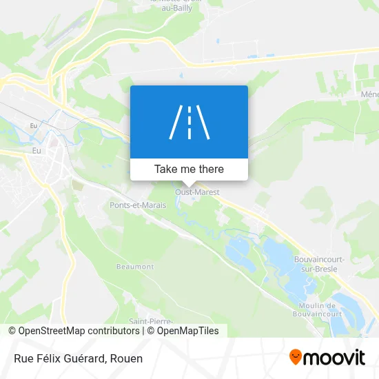 Rue Félix Guérard map