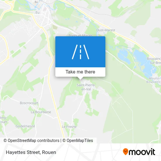 Rue Des Hayettes map