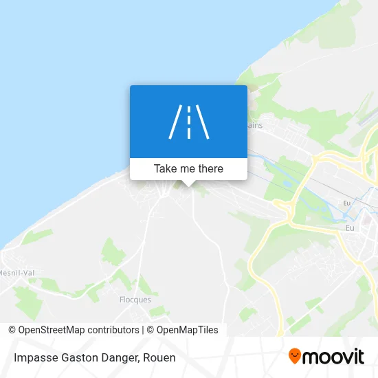 Impasse Gaston Danger map