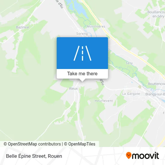 Rue De La Belle Épine map