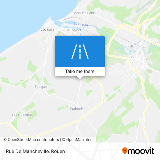Mapa Rue De Mancheville