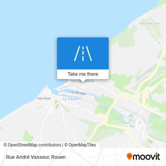 Rue André Vasseur map