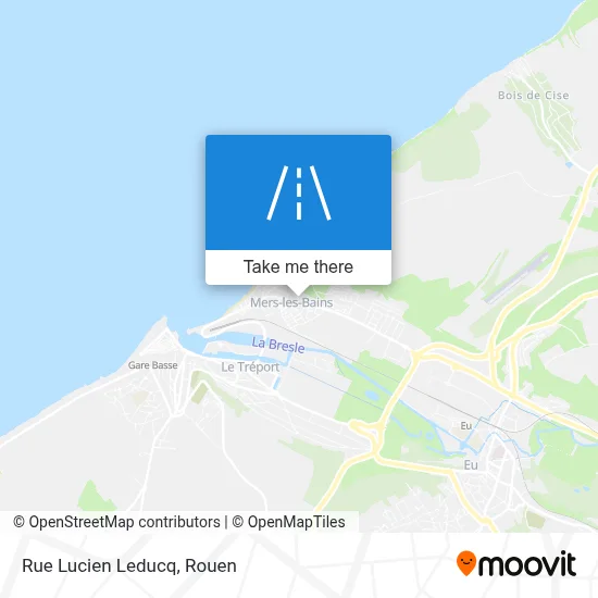 Mapa Rue Lucien Leducq